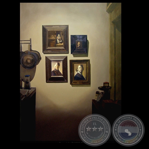 LA COCINA, 2006 - Óleo de ENRIQUE COLLAR